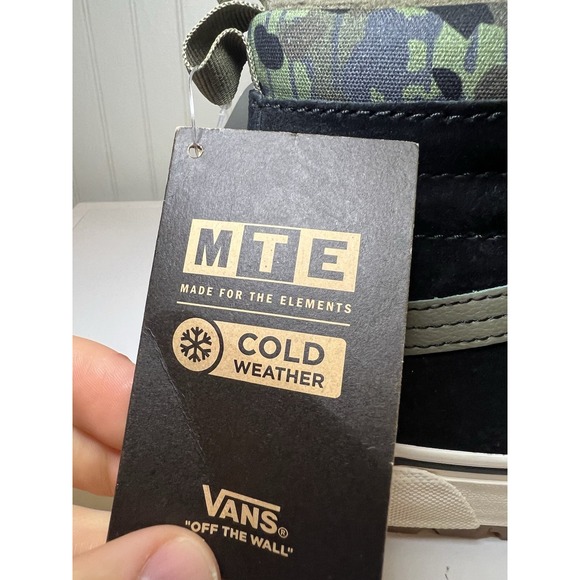 Vans Sk8-Hi MTE-1 Ultracush Hiking Boot‎ Shoe Camo Mens 7.5 Womens 9 Primaloft - Picture 8 of 11
